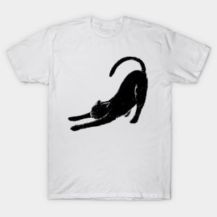 Stretching Cat T-Shirt